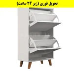 جاکفشی داشبوردی دو درب طرح ایکیا – طول 50 (تحویل فوری) سفید
