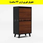 جاکفشی داشبوردی دو درب طرح ایکیا – طول 50 (تحویل فوری) فندوقی نوک مدادی