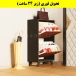 جاکفشی داشبوردی دو درب طرح ایکیا – طول 50 (تحویل فوری) فندوقی نوک مدادی