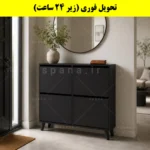 جاکفشی داشبوردی چهار درب طرح ایکیا – طول 100 (تحویل فوری) نوک مدادی