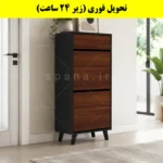 جاکفشی داشبوردی دو درب کشودار طرح ایکیا – طول 50 (تحویل فوری) فندوقی نوک مدادی