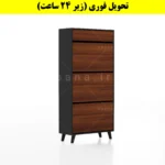 جاکفشی داشبوردی سه درب کشودار طرح ایکیا – طول 70 (تحویل فوری) فندوقی نوک مدادی