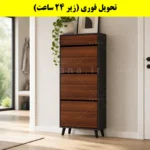 جاکفشی داشبوردی سه درب کشودار طرح ایکیا – طول 70 (تحویل فوری) فندوقی نوک مدادی