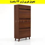 جاکفشی داشبوردی سه درب کشودار طرح ایکیا – طول 70 (تحویل فوری) فندوقی