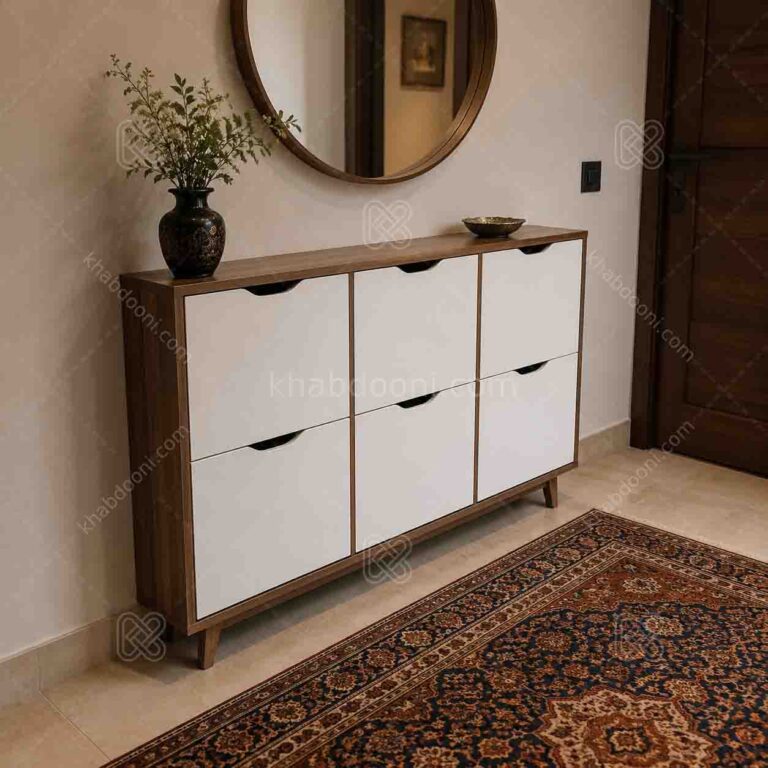 جاکفشی داشبوردی باریک شش درب – (طول 150 عرض 17)