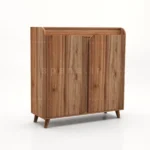 جاکفشی کنسولی آریا کد 102 گردویی