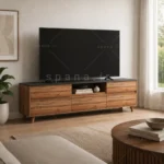 میز تلویزیون کد 111 گردویی