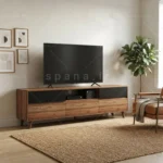 میز تلویزیون کد 112 گردویی