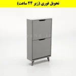 جاکفشی داشبوردی باریک دو درب النا – طول 50 (تحویل فوری) طوسی