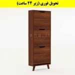 جاکفشی داشبوردی باریک سه درب النا – طول 50 (تحویل فوری) فندوقی