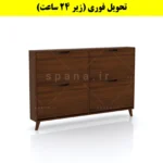 جاکفشی داشبوردی باریک چهار درب النا – طول 140 (تحویل فوری) فندوقی