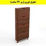 جاکفشی داشبوردی باریک چهار درب النا – طول 75 (تحویل فوری) فندوقی