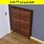 جاکفشی داشبوردی باریک شش درب النا – طول 100 (تحویل فوری) فندوقی