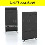 جاکفشی داشبوردی باریک باکس دار سه درب النا – طول 75 (تحویل فوری) نوک مدادی