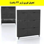 جاکفشی داشبوردی باریک باکس دار شش درب النا – طول 125 (تحویل فوری) نوک مدادی