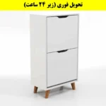 جاکفشی داشبوردی دو درب النا – طول 50 (تحویل فوری) سفید