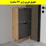 جاکفشی داشبوردی دو درب النا – طول 50 (تحویل فوری) نوک مدادی گردویی