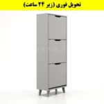 جاکفشی داشبوردی سه درب النا – طول 50 (تحویل فوری) طوسی
