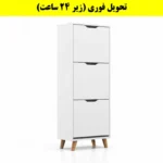 جاکفشی داشبوردی سه درب النا – طول 50 (تحویل فوری) سفید
