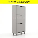 جاکفشی داشبوردی سه درب النا – طول 70 (تحویل فوری) طوسی