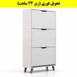 جاکفشی داشبوردی سه درب النا – طول 70 (تحویل فوری) سفید
