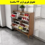 جاکفشی داشبوردی چهار درب النا – طول 100 (تحویل فوری) نوک مدادی گردویی