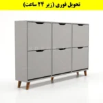 جاکفشی داشبوردی شش درب النا – طول 150 (تحویل فوری) طوسی