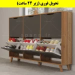 جاکفشی داشبوردی شش درب النا – طول 150 (تحویل فوری) نوک مدادی گردویی