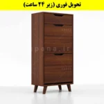 جاکفشی داشبوردی دو درب کشودار النا – طول 50 (تحویل فوری) فندوقی