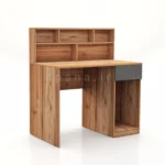 میز تحریر بهار طول 100 - کد 111 نوک مدادی گردویی