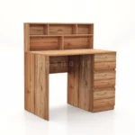 میز تحریر بهار طول 100 - کد 112 گردویی