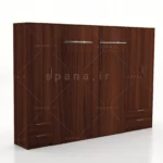 تخت تاشو عمودی دو نفره طول 300 کد 101 فندوقی