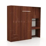 تخت تاشو عمودی تک نفره طول 235 کد 115 فندوقی